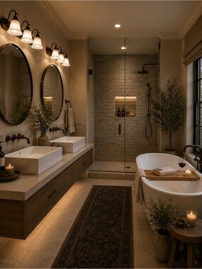 3-Light Vanity / Bathroom Light Fixture – Oil Rubbed Bronze & Frosted Glass